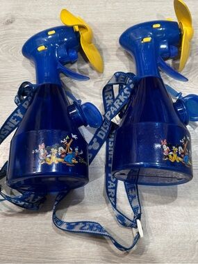 GUC Disney Parks Cooling Mist Fans | Mickey and Friends | Set of 2